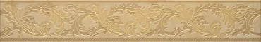 Бордюр Versace Marble Fas.10 Barocchina Oro 240882 9,6x58,5 лаппатированный