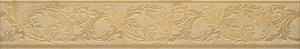 Бордюр Versace Marble Fas.10 Barocchina Oro 240882 9,6x58,5 лаппатированный