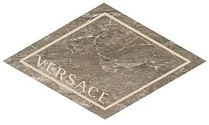 Вставка Versace Marble Firma Mos.T3 3D Grigio 240896 5,4x9,3 лаппатированная