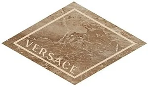 Вставка Versace Marble Firma Mos.T3 3D Marrone 240897 5,4x9,3 лаппатированная