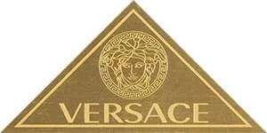 Декоративный элемент Versace Marble Firma Triangolare Ottone 240901 27,4x82,5 лаппатированный