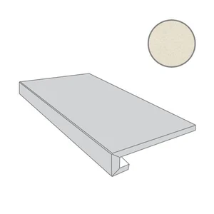 Ступень Versace Marble Gradone Bianco Lap 240551 32,5x58,5 лаппатированная