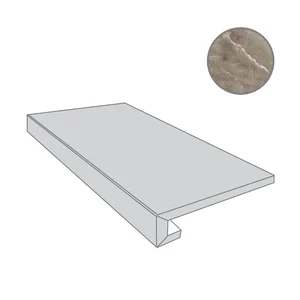 Ступень Versace Marble Gradone Grigio Lap 240556 32,5x58,5 лаппатированная