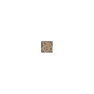 Вставка Versace Marble Medusa Greca Marrone 240767 2,7x2,7 лаппатированная