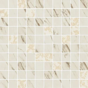 Мозаика Versace Marble Mos.T100 Dec Bianco 240821 29,1x29,1 лаппатированная