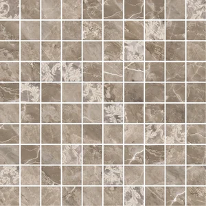 Мозаика Versace Marble Mos.T100 Dec Grigio 240826 29,1x29,1 лаппатированная