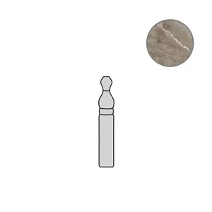 Спецэлемент Versace Marble Raccordo Batt. Grigio 240806 2x15 лаппатированный
