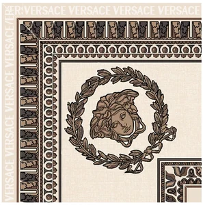 Вставка Versace Maximvs Angolo Avorio/Oro Lux G0067803 30x30 полированная