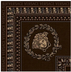 Вставка Versace Maximvs Angolo Brown/Oro Lux G0067802 30x30 полированная