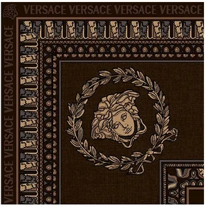 Вставка Versace Maximvs Angolo Brown/Oro Lux G0067812 20x20 полированная