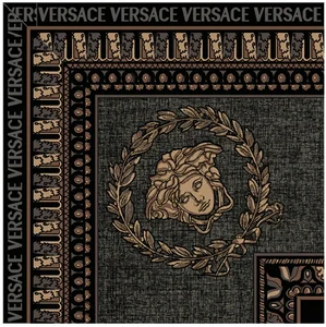 Вставка Versace Maximvs Angolo Nero/Oro Lux G0067800 30x30 полированная