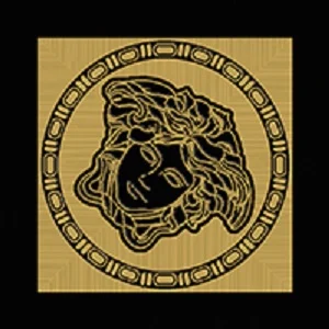 Вставка Versace Maximvs Angolo Nero/Oro Lux G0067820 10x10 полированная