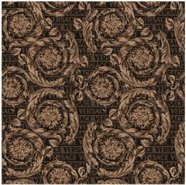 Декоративный элемент Versace Maximvs Barocco Brown/Oro Lux G0067685 60x60 полированный