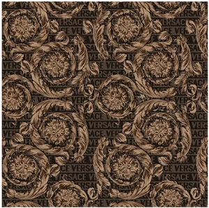 Декоративный элемент Versace Maximvs Barocco Brown/Oro Lux G0067685 60x60 полированный