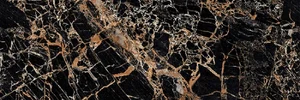 Керамогранит Versace Maximvs Black & Gold Lux G0067544 40x120 полированный