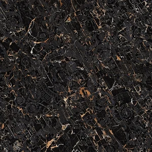 Керамогранит Versace Maximvs Black & Gold Megabarocco Lux G67564 120x120 полированный