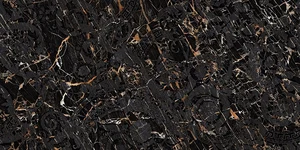 Керамогранит Versace Maximvs Black & Gold Megabarocco Lux G67594 60x120 полированный