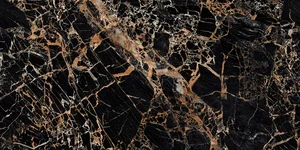 Керамогранит Versace Maximvs Black & Gold Nat G67604 60x120 матовый