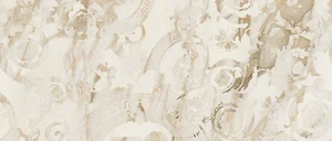 Керамогранит Versace Maximvs Calacatta Bright Megabarocco Lux G67522 120x280 полированный