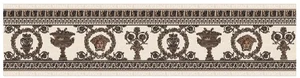 Бордюр Versace Maximvs Fascia Avorio/Oro Lux G0067693 30x120 полированный