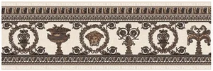 Бордюр Versace Maximvs Fascia Avorio/Oro Lux G0067703 20x60 полированный