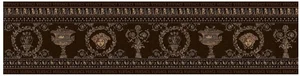 Бордюр Versace Maximvs Fascia Brown/Oro Lux G0067692 30x120 полированный