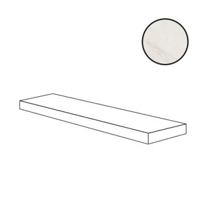 Ступень Versace Maximvs Gradone Angolare SX Statuario White G0067740 32x120 полированная