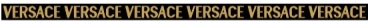 Бордюр Versace Maximvs Listello Firma Nero/Oro Lux G0067720 2,7x60 полированный