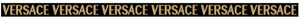 Бордюр Versace Maximvs Listello Firma Nero/Oro Lux G0067720 2,7x60 полированный
