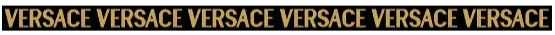 Бордюр Versace Maximvs Listello Firma Nero/Oro Lux G0067720 2,7x60 полированный
