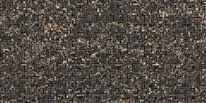 Декоративный элемент Versace Maximvs Mosaico Black & Gold Soft G0067611 60x120 матовый