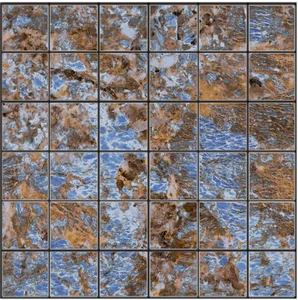 Мозаика Versace Maximvs Mosaico Galaxy Blue Lux G0067895 30x30 полированная
