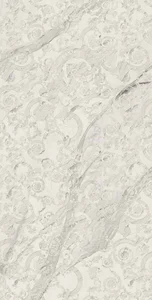 Керамогранит Versace Maximvs Statuario White Megabarocco A G67770 164x323 полированный