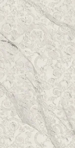 Керамогранит Versace Maximvs Statuario White Megabarocco B G67771 164x323 полированный