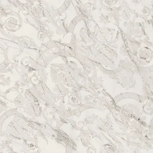 Керамогранит Versace Maximvs Statuario White Megabarocco Lux G67560 120x120 полированный
