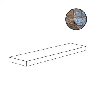 Maximvs Statuario Galaxy Blue Gradone Angolare DX G0067755