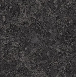 Керамогранит Versace Meteorite Mega Nero Ret 47030 60x60 натуральный
