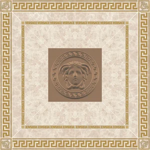 Декоративный элемент Versace Meteorite Ros.Lap Miele Oro 47323 120x120 лаппатированный