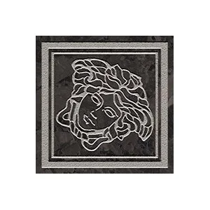 Meteorite Toz.Medusa Lap Nero/Platino 47291