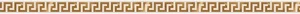 Бордюр Versace Solid Gold Listello Greca White 2,5x60 глянцевый