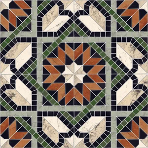 Декоративный элемент Vives Via Appia Cilena-PR Multicolor 43,5x43,5 полированный