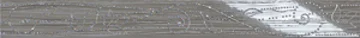 Бордюр Lord Via Della Seta Listello Glitter Grigio 6x56 глянцевый