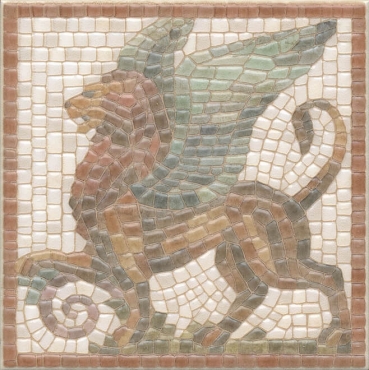 Декоративный элемент Kerama Marazzi Виченца Лев HGD/A139/17000 15x15 матовый