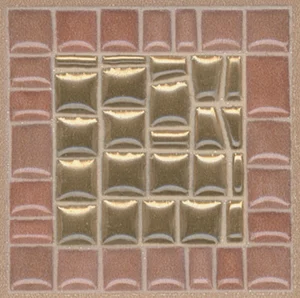 Вставка Kerama Marazzi Виченца золото AD/B312/5246 4,9x4,9 матовая