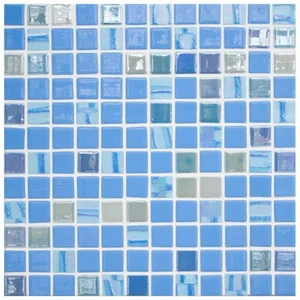 Мозаика Vidrepur Astra Blue 31,7x31,7 глянцевая