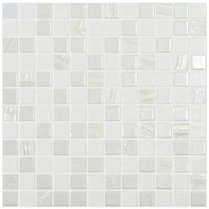 Мозаика Vidrepur Astra White 31,7x31,7 глянцевая