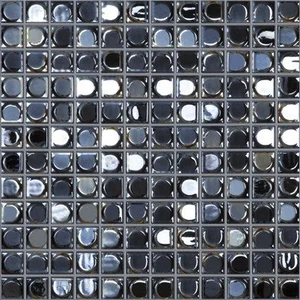 Мозаика Vidrepur Aura Black 31,7x31,7 глянцевая
