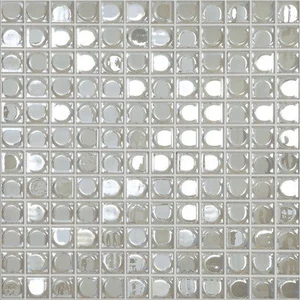 Мозаика Vidrepur Aura White 31,7x31,7 глянцевая