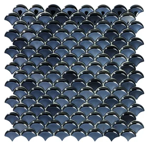 Мозаика Vidrepur 6005E DIMENSION Black Br (3.6x2.9) 31,7x32,4 рельефная
