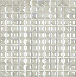 Мозаика Vidrepur Edna White 31,7x31,7 глянцевая